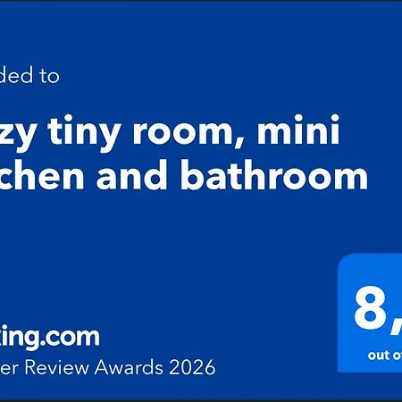 Cozy Tiny Room, Mini Kitchen And Bathroom 3* オテルプ